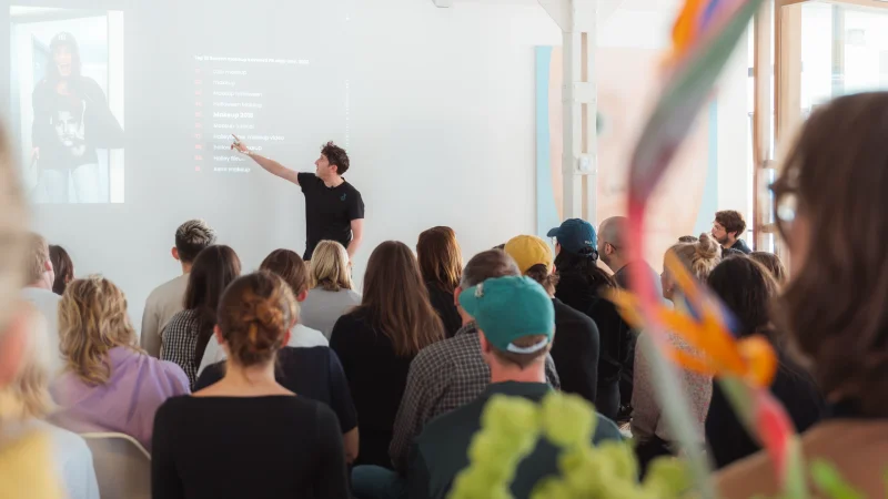 Motion and video working together in a launch film